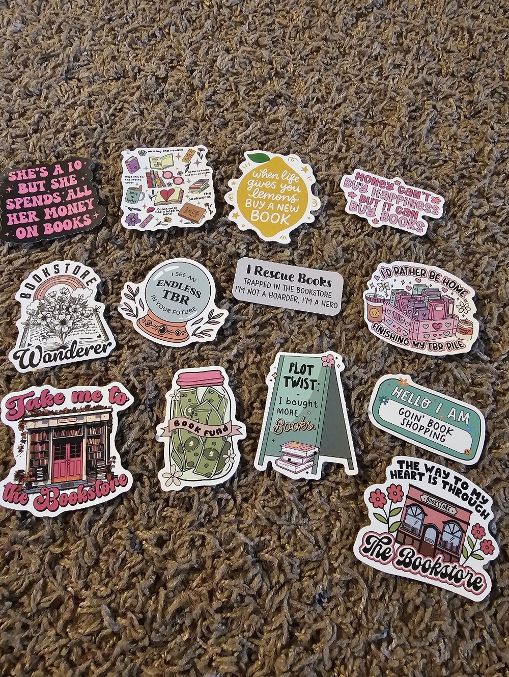 Assorted Bookish Sticker Pack - Multi-Color - Picture 2 of 2